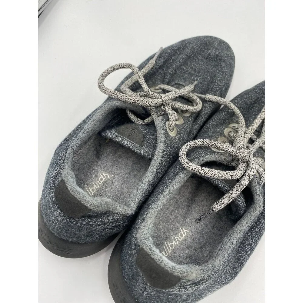 Allbirds Mens Wool Runners Shoes Sneakers Black Gray Size 12‎ US/45 EU